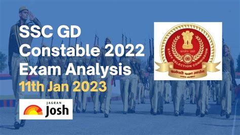 Ssc Gd Constable Exam Analysis Th Jan Check Paper Review