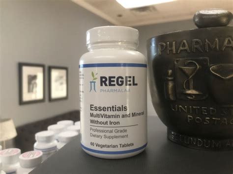 Essentials Multivitamin And Mineral Without Iron Regel Pharmalab