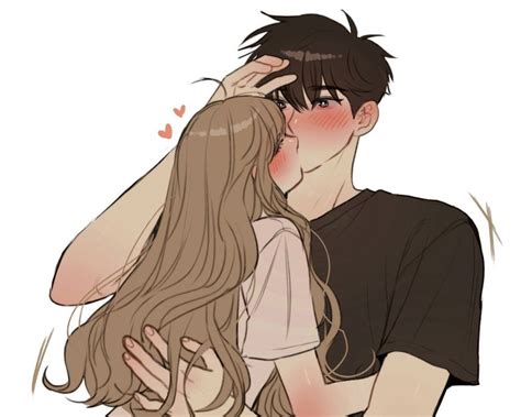 Anime Couple Kiss Anime Couples Manga Anime Couples Drawings Cute