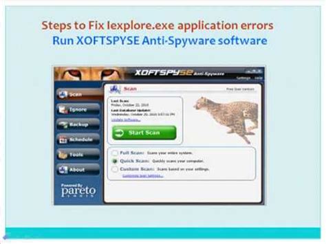 Fix Iexplore Exe Application Errors YouTube