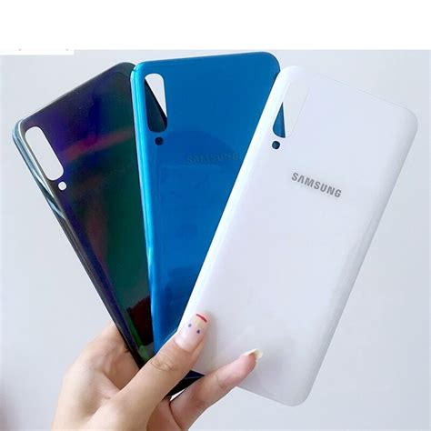 Tapa Trasera Samsung Galaxy A Negra Azul Nexos Group