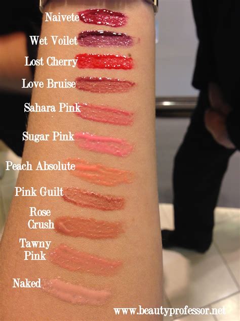 Tom Ford Ultra Shine Lip Gloss: Swatches of ALL Shades! - Beauty Professor