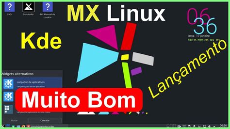 Mx Linux Kde Linux Preferido Pela Facilidade Completo Com Muitos Apps