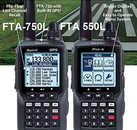 Yaesu FTA750L Handheld VHF Transceiver GPS Pricepulse