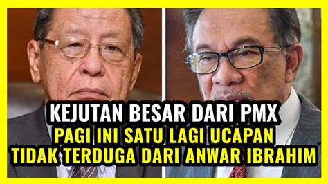 Sukar Di Percaya Media Terkejut Dengan Ucapan Besar Dari Anwar