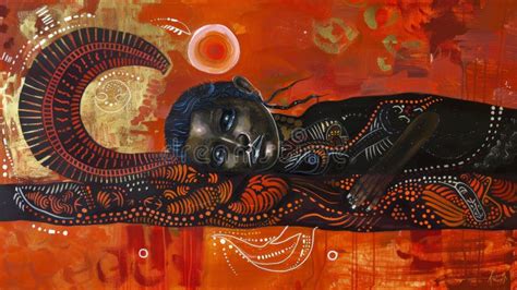 Aboriginal Dreamtime Art: a Journey through Culture Stock Image - Image ...