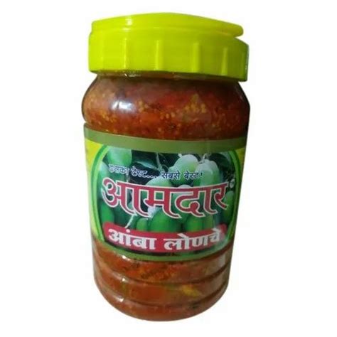 Aamdar Mango Pickle Packaging Type Plastic Jar Cotton Seed Oil At Rs