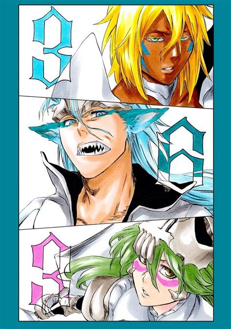 CFYOW Fanart Grimmjow Harribel Nelliel By Ken1ro U Bleach