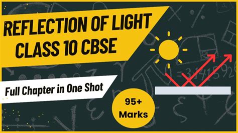 Light Class 10 Cbse Science Reflection Of Light Full Chapter One Shot Video Class10cbse