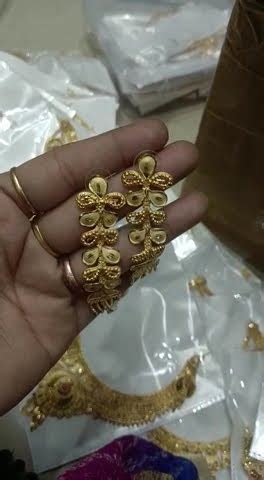 1 Gram Gold Polish Jewellery Kharidne Ke Liye Comment Karen YouTube