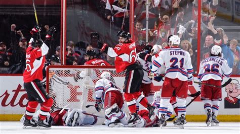 Nhl Kyle Turris Ot Goal Gives Senators 3 2 Series Lead Over Rangers