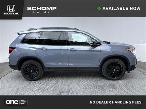 New 2024 Honda Passport Black Edition Sport Utility In Highlands Ranch 2h40706 Schomp Honda