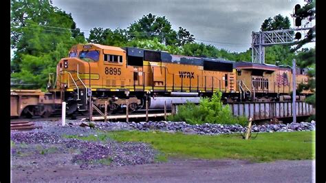 Railfanning In Erlanger KY Feat WFRX Ex BNSF SD70MAC On NS 335 5 28