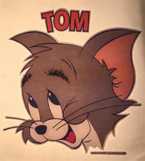 70 S TOM CAT JERRY Classic Cartoons MGM Hanna Barbera Orig Vtg T Shirt