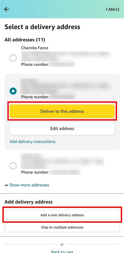 Amazon How To Change Your Shipping Address