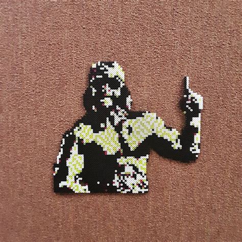 Long Black Fingers Macho Man Randy Savage Perler Bead