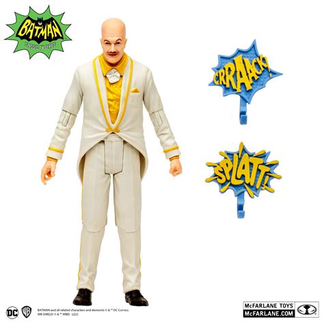 Mcfarlane Dc Retro Batman 66 Action Figure Wave 5 Egghead