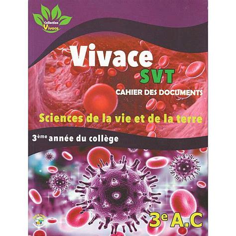 VIVACE SVT 3 AC Cahier De Documents ALMOUGGAR