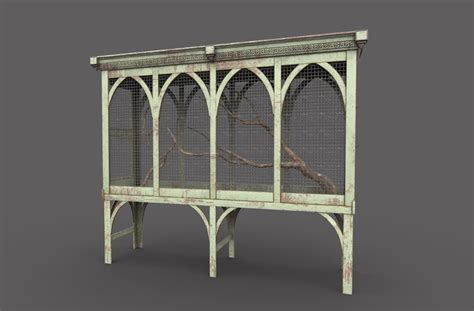 Bird Cage 3d Model Cgtrader