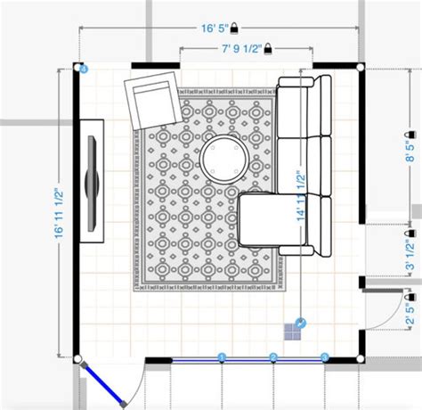 Living Room Floor Plans Dimensions