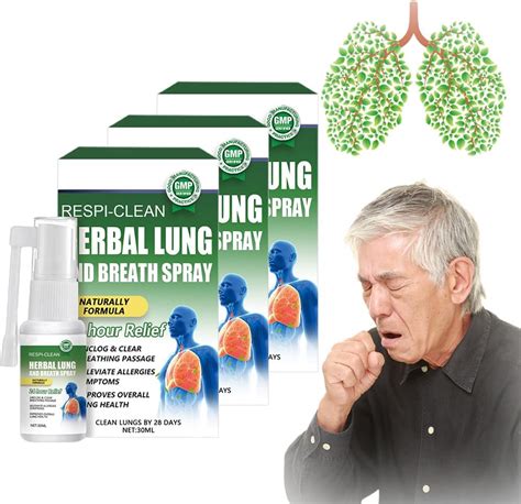 Respiclean Herbal Lung And Breath Spray Respinature Herbal Lung