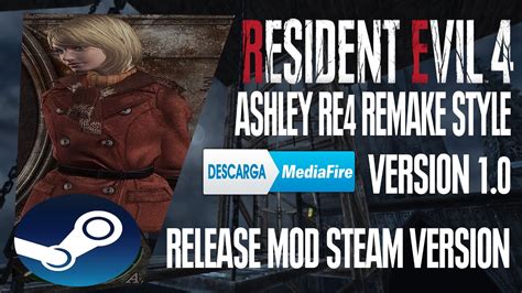 Re4 Uhd Mod Ashley Re4 Remake Style Versión 10 Download Release Mas