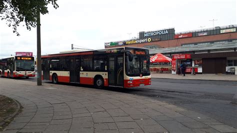 PKS Gdańsk MAN NL273 Lion s City 9062 linia 158 kierunek Stogi