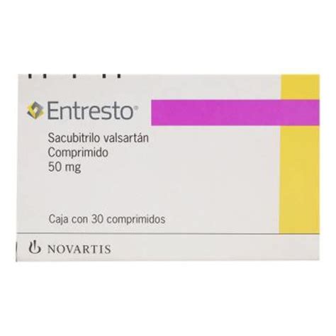 Entresto 50 Mg Caja Con 30 Comprimidos Walmart