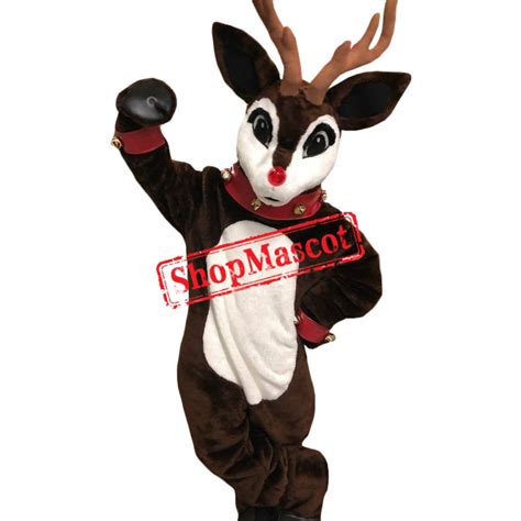 Christmas Elk Mascot Costume