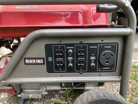 Blackmax 3500 Watt Gas Generator Elco Auctions