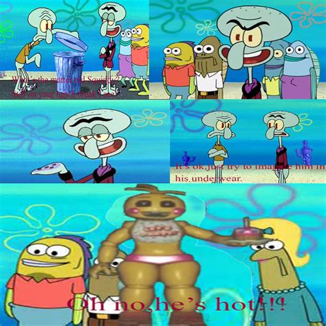 Squidward vs Squilliam by huricane887 on DeviantArt