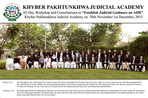 02 Day Workshop And Consultation To Establish Judicial Guidance On ADR