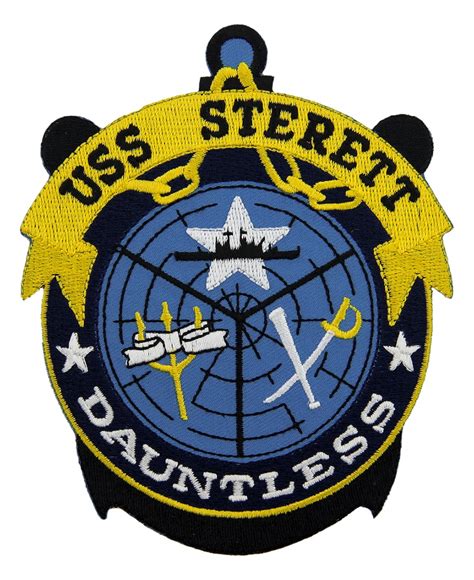 USS Sterett CG-31 Ship Patch | Flying Tigers Surplus