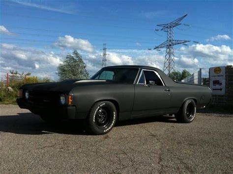 Image result for chevy el camino matte black | Classic cars, Vintage ...