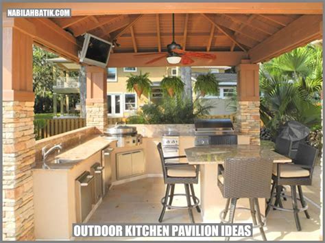 Revamp Your Outdoor Space With Creative Kitchen Pavilions