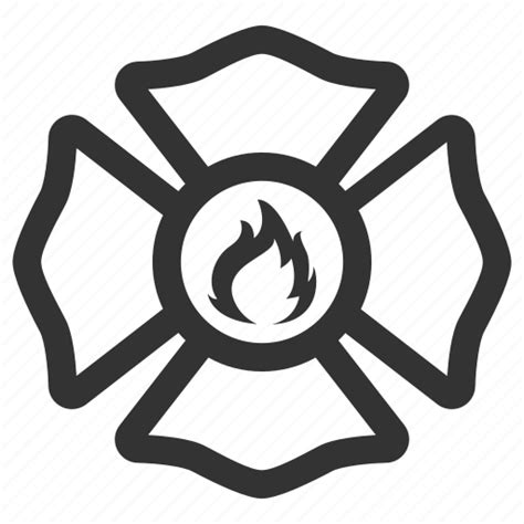 Emergency Services Fire Badge Fire Department Fire Service Icon