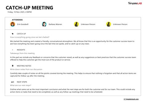 40 Best One To One Meeting Templates 100 Free