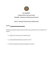 Tarea 1 Docx NUC UNIVERSITY Departamento De Ciencias De La Salud