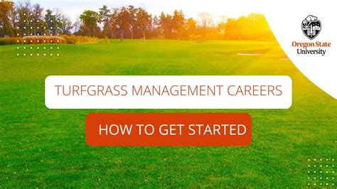 Turfgrass Management How To Get Started In Turfgrass Management And