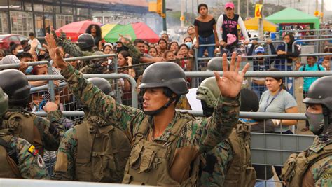 Ecuador bajo fuego Lo que ocurre en las calles es una reproducción de