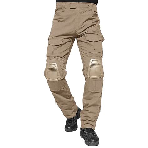 Mens Tactical Cargo Pants With Knee Pads