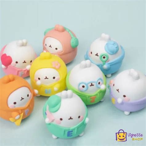 Jual Gantungan Kunci Squishy Molang Lucu Squisy Squishi Sekuisi