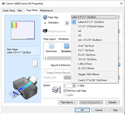 Pixma iX6820: How to print custom sizes? - Canon Community