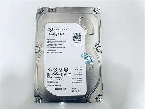 Seagate 1TB ST1000DX001 SSHD SATA 6GB S 64MB 3 5 8GB SSD Hybrid Hard