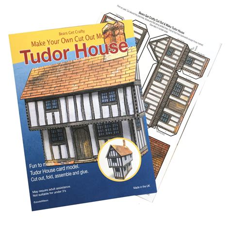 Tudor House Paper Model Kit Etsy Uk