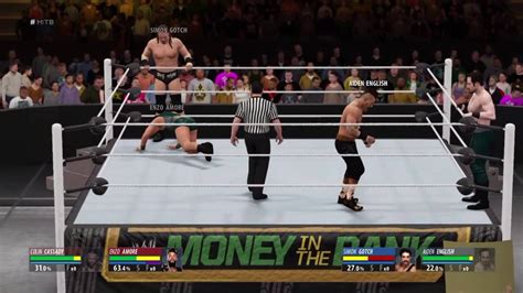 Wwe 2k16 Money In The Bank Enzoandbig Cass Vs Vaudvillians Vs Lukeandkarl