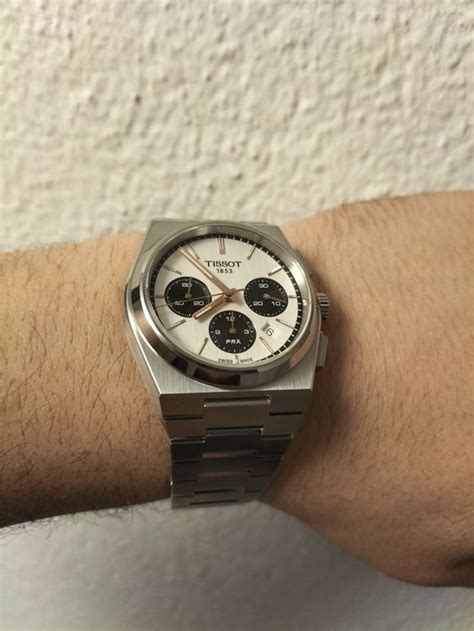 Tissot Prx Automatik Chronograph Weiss Kaufen Auf Ricardo