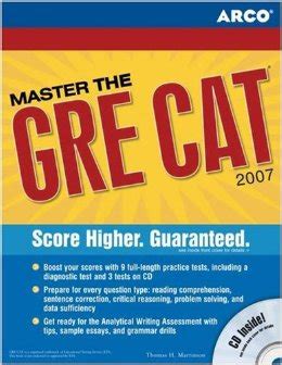 ARCO Master The GRE CAT 2007 Civil Engineers PK