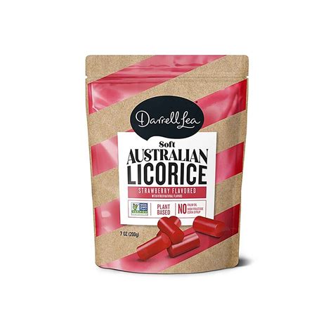 Darrell Strawberry Licorice 200g Monsieur Marcel Gourmet Market