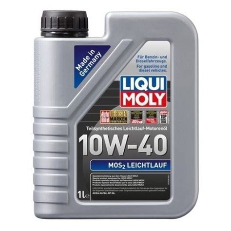 Aceite Motor Liquimoly MOS2 Leichtlauf 10w40 5LTS 2184 Autorocam